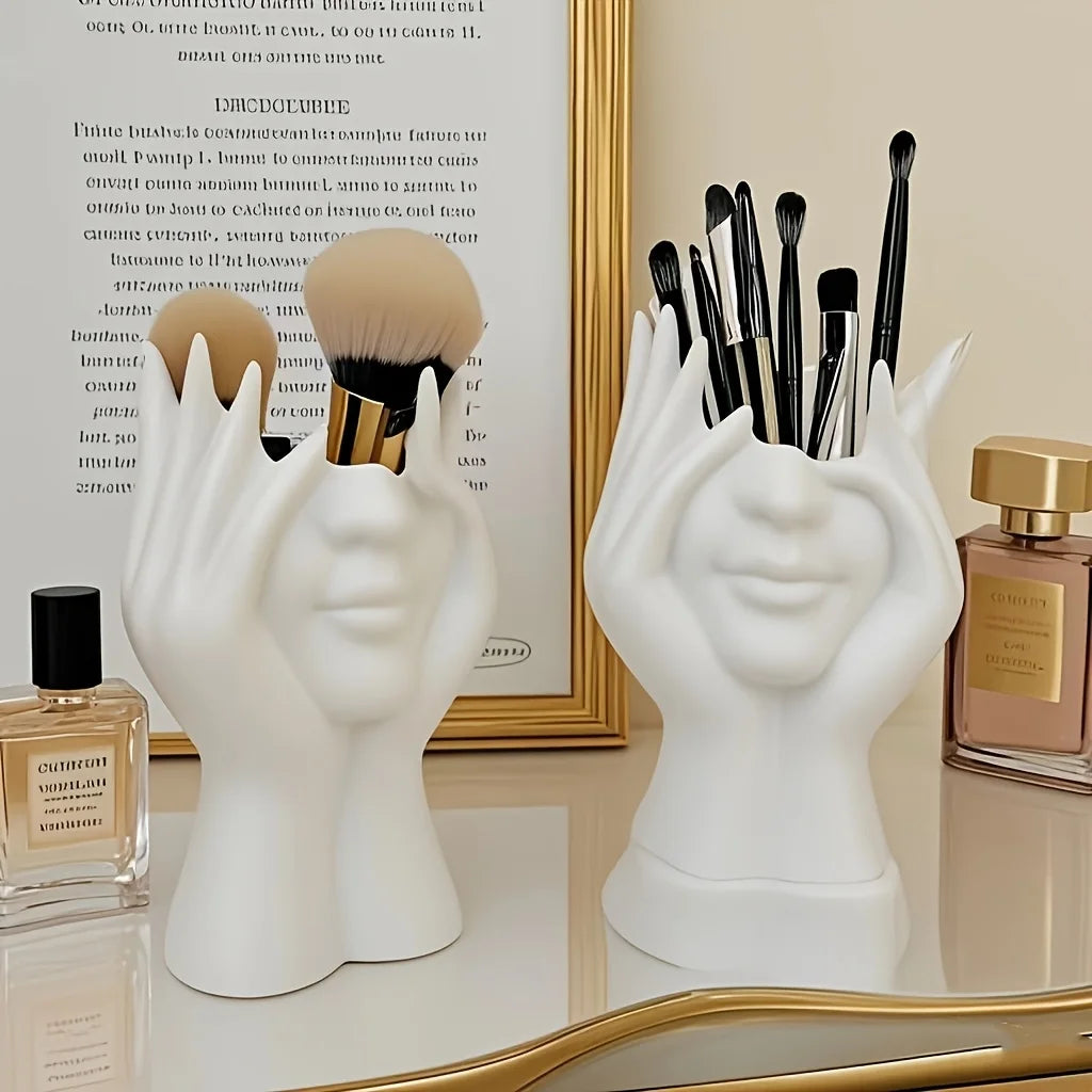 Hands On Face Makeup Organizer