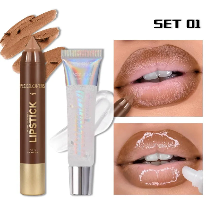 Pecolovers Lip Liner with Lip Gloss
