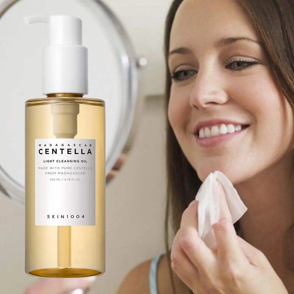 Centella Non-Irritating Facial Cleansing Oil - Removes Makeup Purifies Shrinks Pores Deeply Nourishes Skin korean skincare