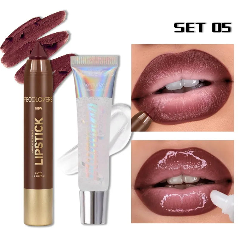 Pecolovers Lip Liner with Lip Gloss