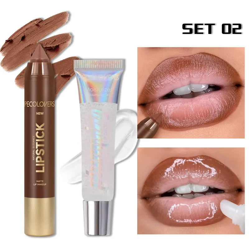 Pecolovers Lip Liner with Lip Gloss
