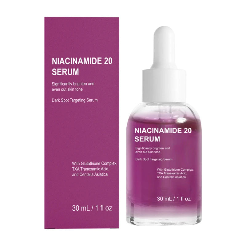 Niacinamide Moisturize Brightening Serum Oil control Repair Firm Serum Gently Fades Spots Whitens Skin