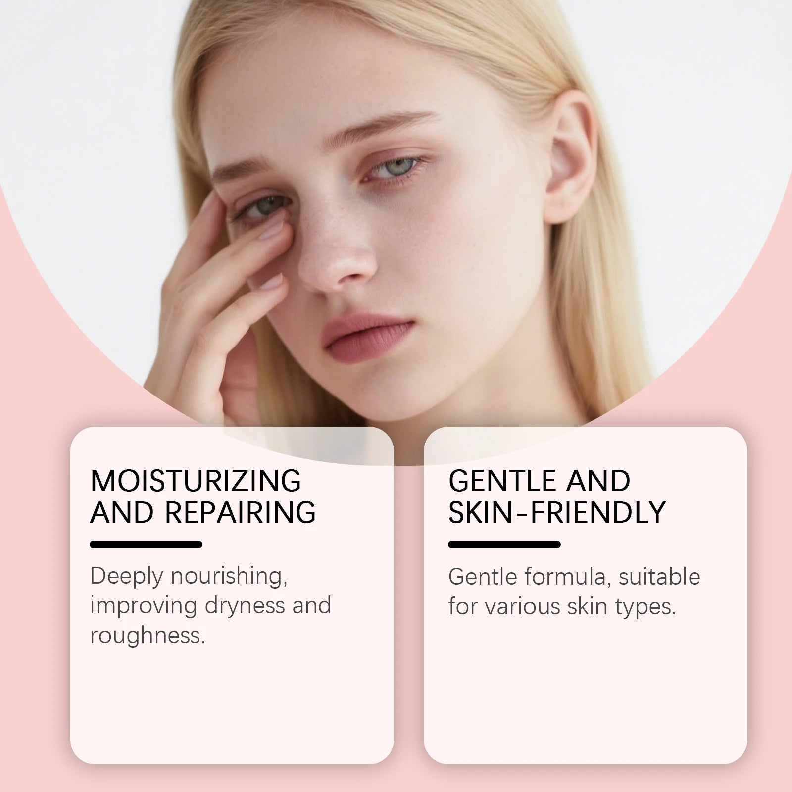 Pink Peptide 12 Serum Lifting Firming Hydrating Glowing Smooth Skin Tone Brightening Elasticity Skincare Face Serum