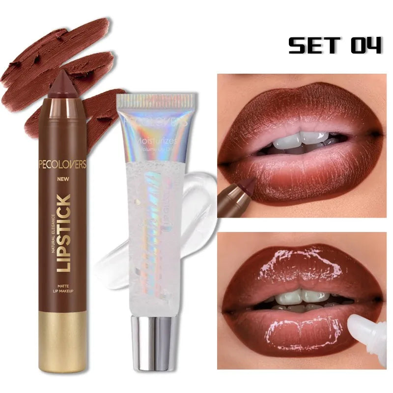 Pecolovers Lip Liner with Lip Gloss