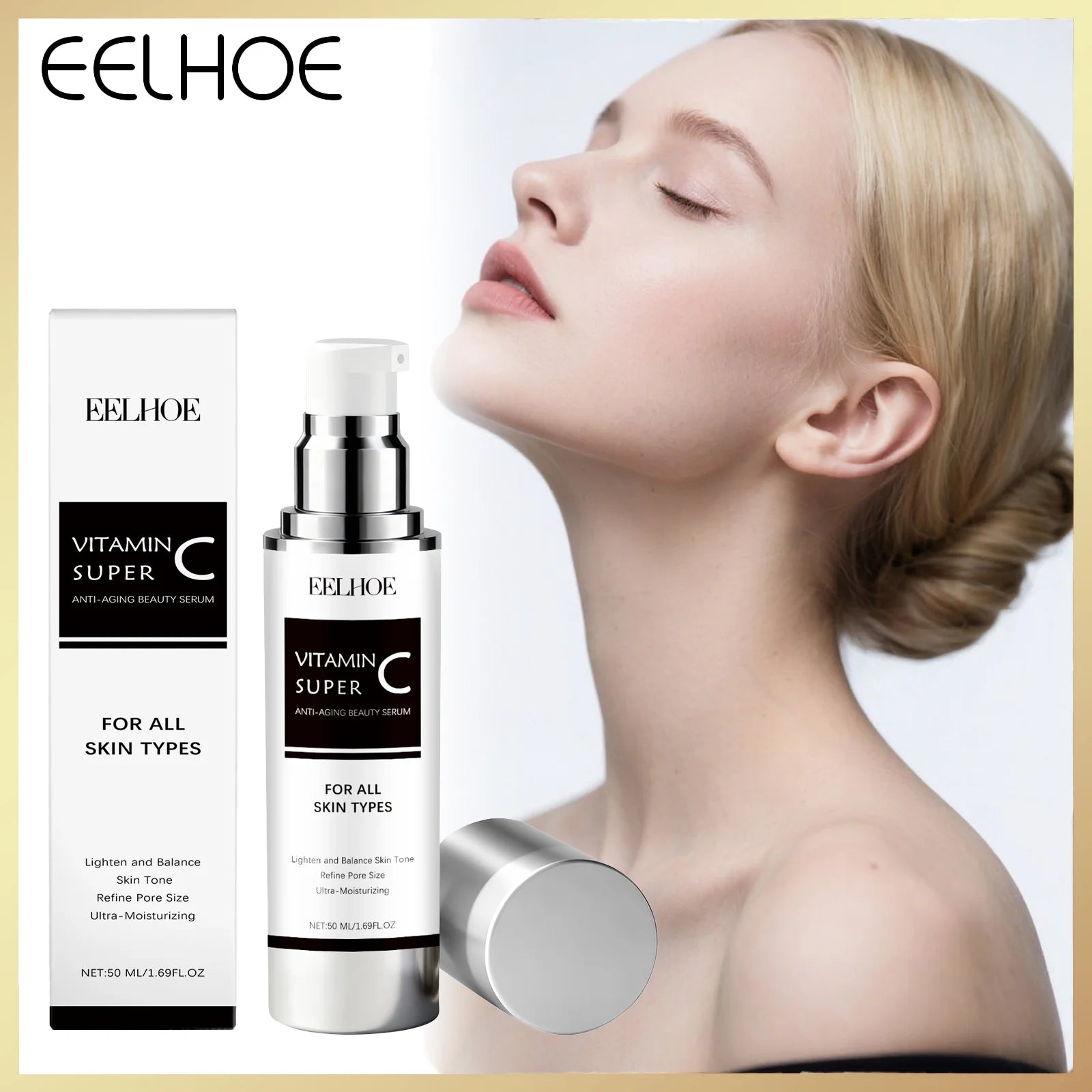 Eelhoe Vitamin C Serum for Face Brightening & Hydrating