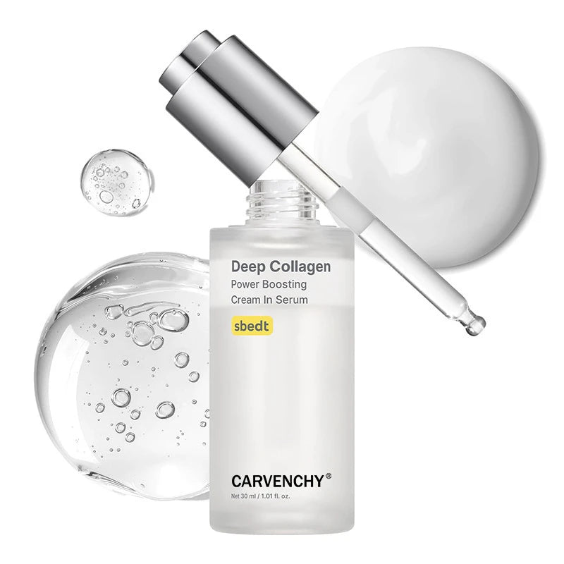 Carvenchy Women's Collagen Facial Serum Effective Lifting And Firming Facial Serum Powerfully Moisturizes