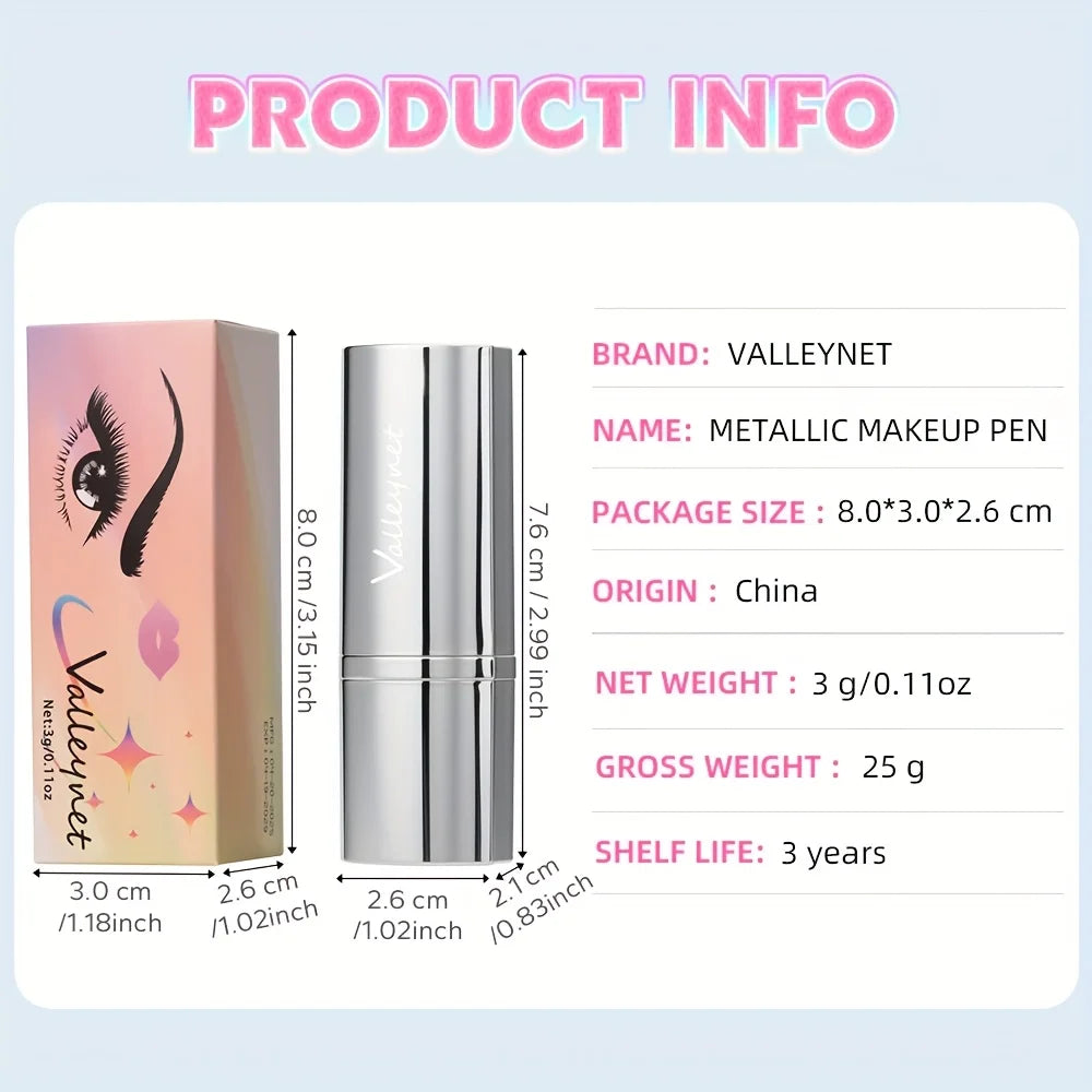 Valleynet Metallic Lipstick