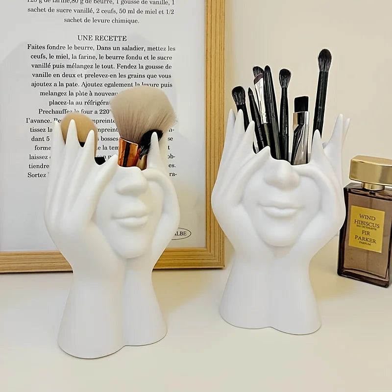 Hands On Face Makeup Organizer