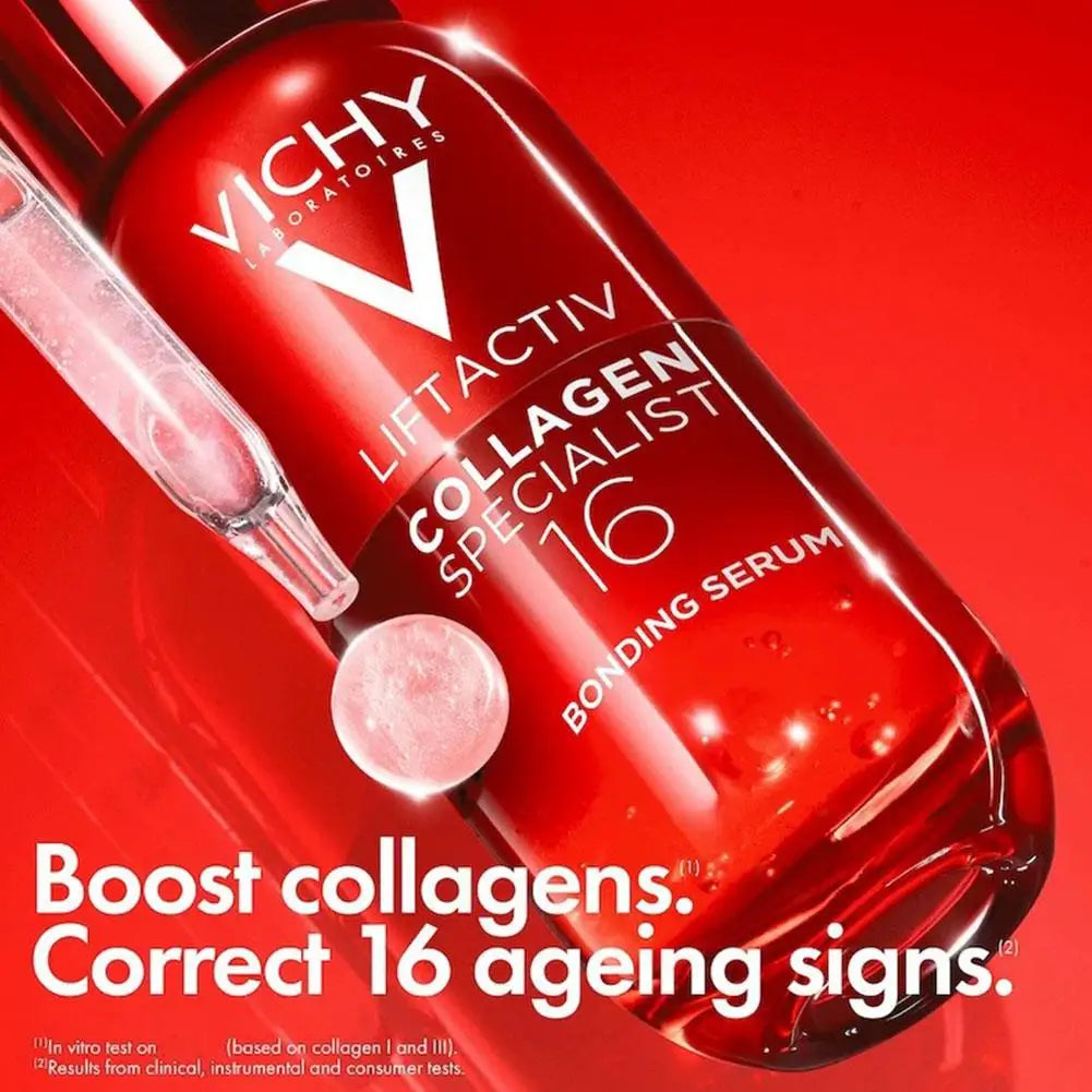 Vichy Highly Active Collagen Firming 16 Days Face Cream Essence Suit Fade Fine Lines Wrinkles Improve Skin Sagging